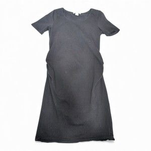 H&M Black Maternity Tee Dress  Size S‎